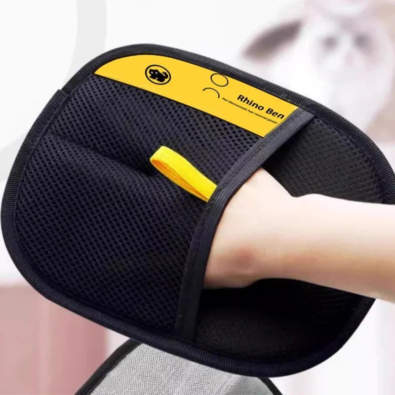 Tierhaarentfernung - Elektrostatischer Handschuh