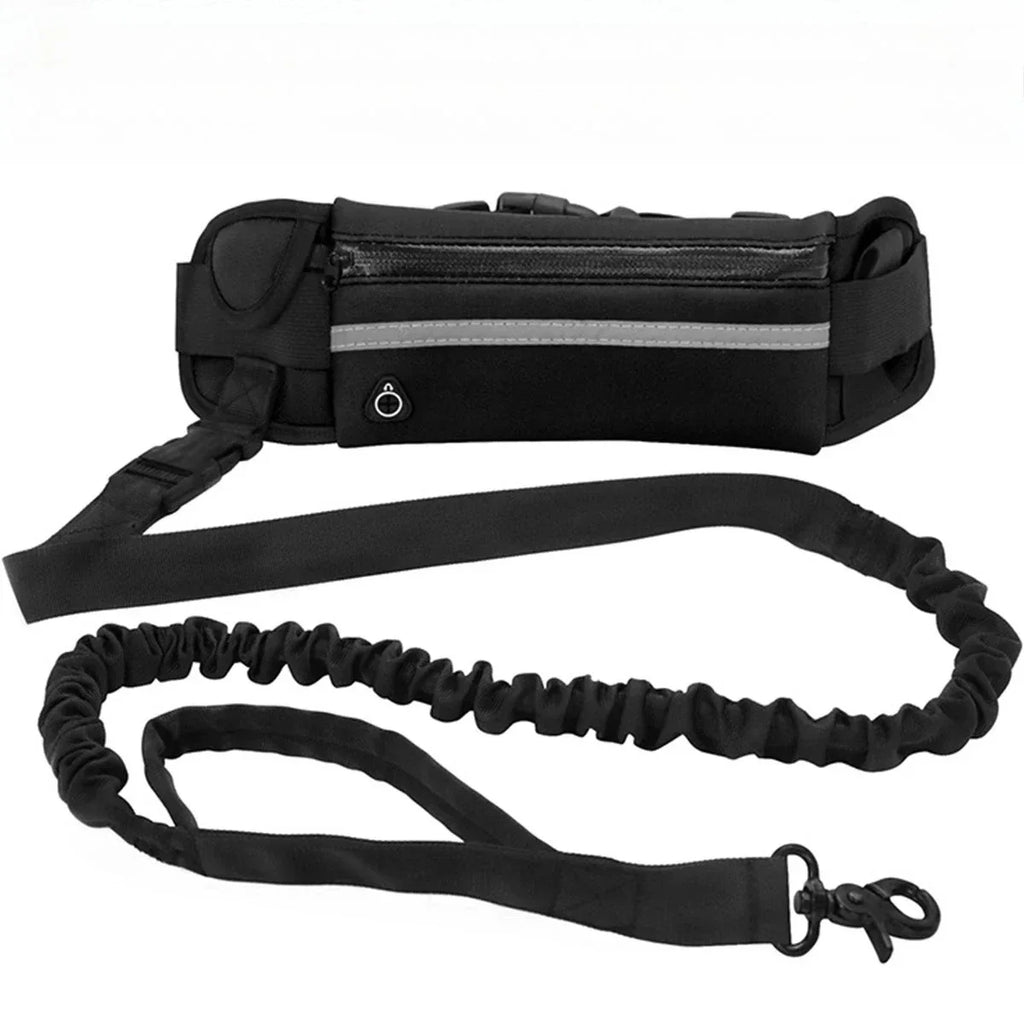 Handfreie Hundeleine mit Taschenfunktion